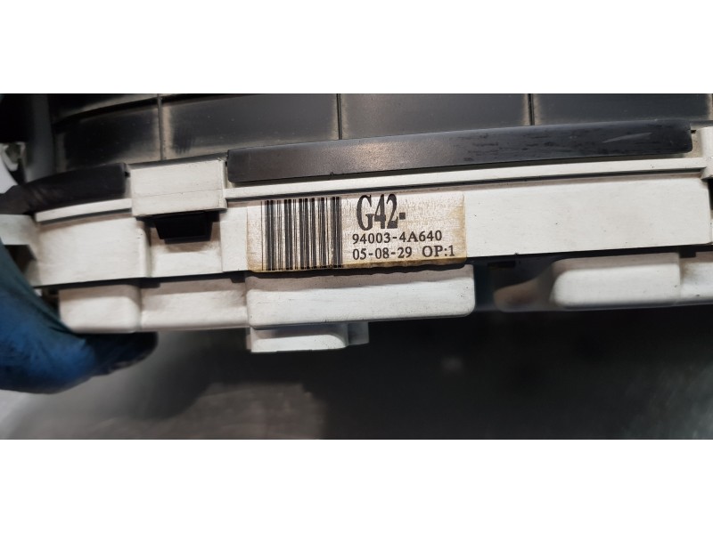 Recambio de cuadro instrumentos para hyundai h 1 h 1 furg.caja cerr.c. puerta referencia OEM IAM 940034A640   Recambio de cuadro instrumentos para hyundai h 1 h 1 furg.caja cerr.c. puerta referencia OEM IAM 940034A640