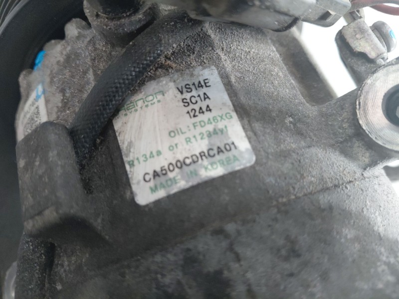 Recambio de compresor aire acondicionado para kia ceed sportswagon hybrid referencia OEM IAM   