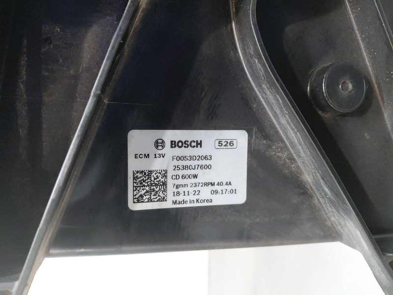 Recambio de electroventilador para kia ceed sportswagon eco dynamics referencia OEM IAM   