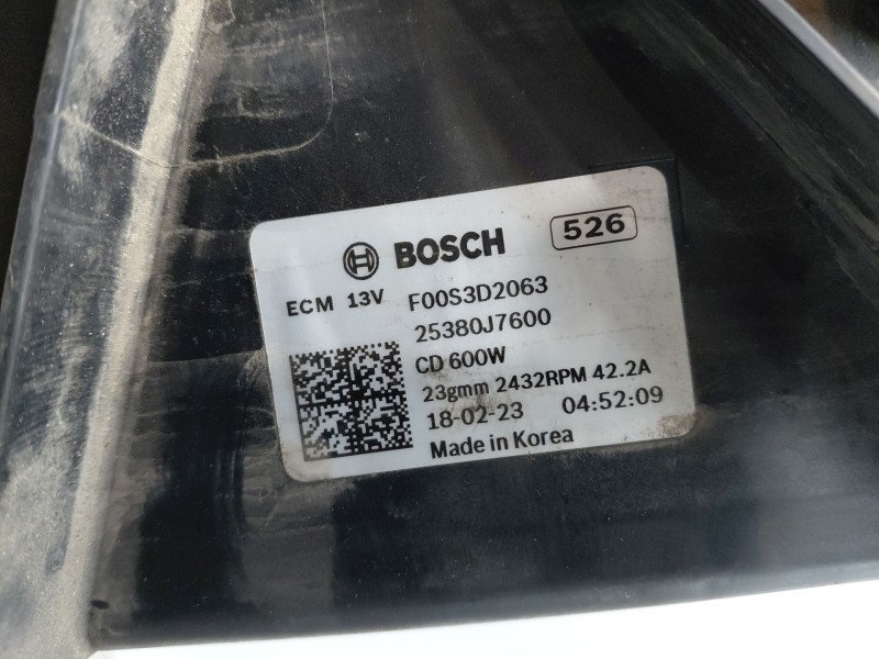 Recambio de electroventilador para kia ceed sportswagon hybrid referencia OEM IAM   