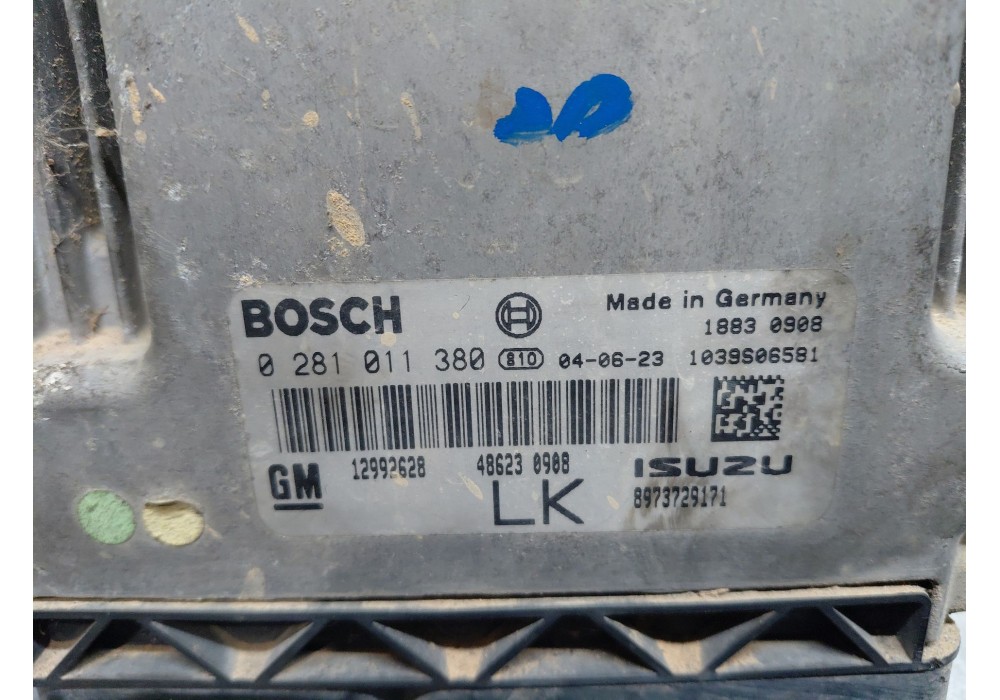 Recambio de centralita motor uce para opel astra h (a04) 1.8 (l48) referencia OEM IAM   