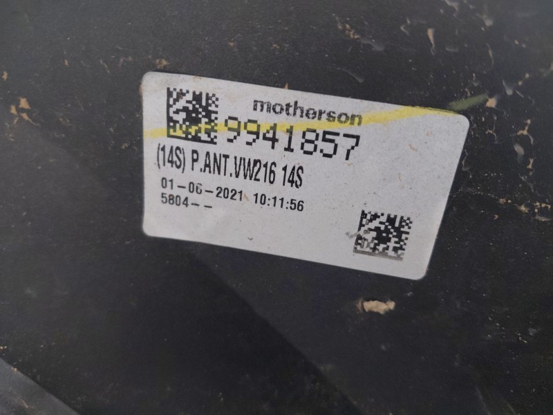 Recambio de paragolpes delantero para volkswagen t-cross advance referencia OEM IAM   