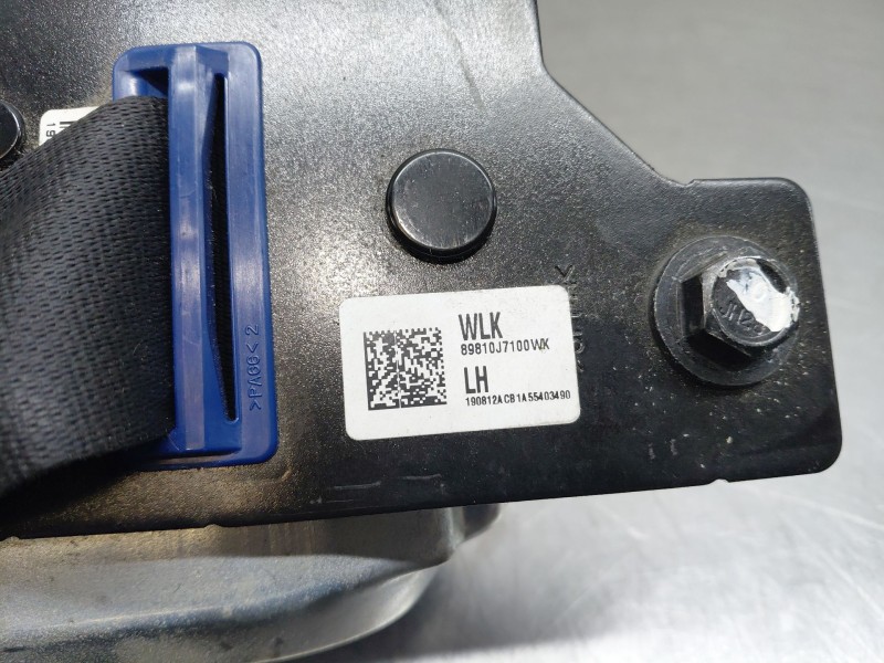 Recambio de cinturon seguridad trasero izquierdo para kia ceed sportswagon concept referencia OEM IAM   