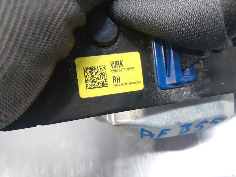 Recambio de cinturon seguridad trasero derecho para kia ceed sportswagon hybrid referencia OEM IAM   