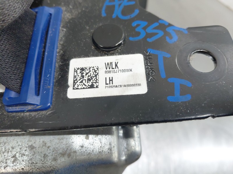 Recambio de cinturon seguridad trasero izquierdo para kia ceed sportswagon hybrid referencia OEM IAM   