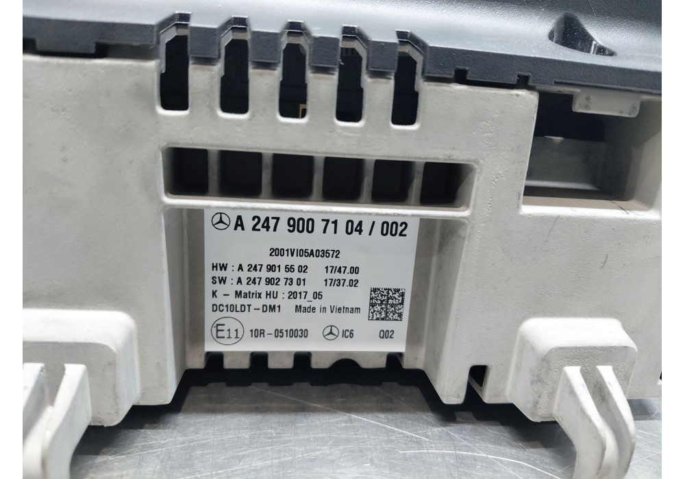 Recambio de pantalla multifuncion para mercedes-benz clase a (w177) a 180 (177.084) referencia OEM IAM   