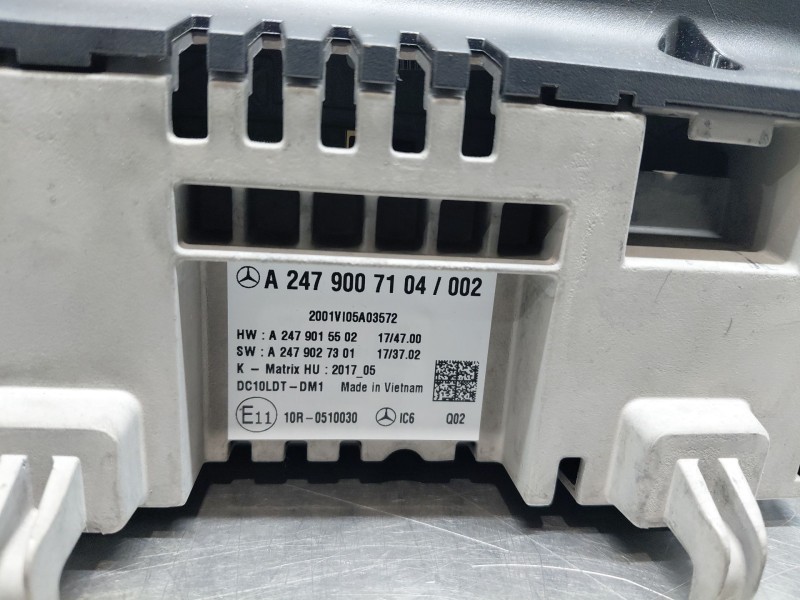 Recambio de pantalla multifuncion para mercedes-benz clase a (w177) a 180 (177.084) referencia OEM IAM   