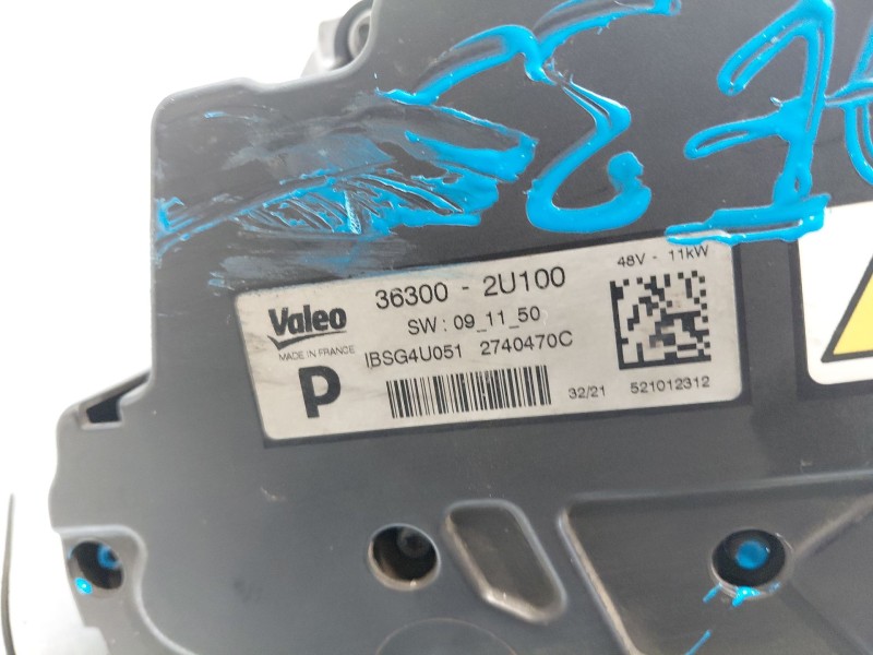 Recambio de alternador para kia ceed sportswagon hybrid referencia OEM IAM   