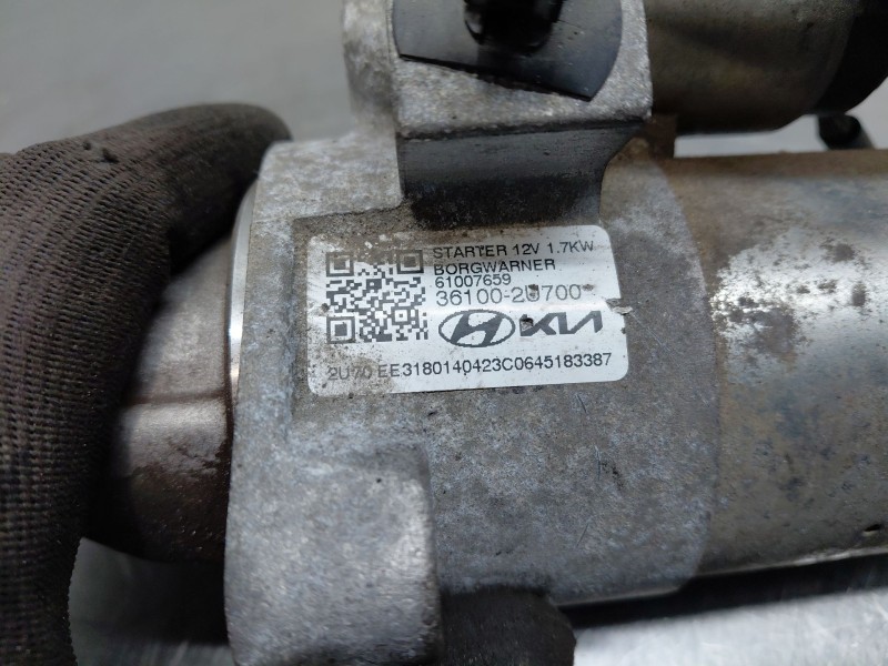 Recambio de motor arranque para kia ceed sportswagon hybrid referencia OEM IAM   