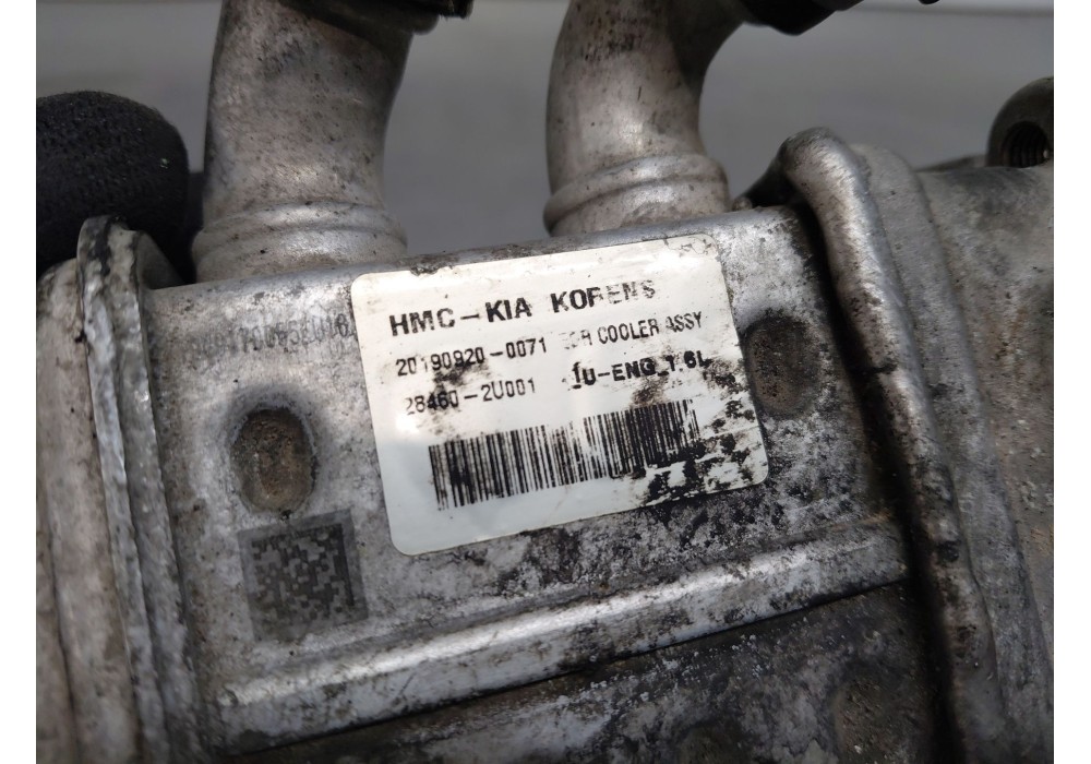 Recambio de enfriador egr para kia ceed sportswagon concept referencia OEM IAM   