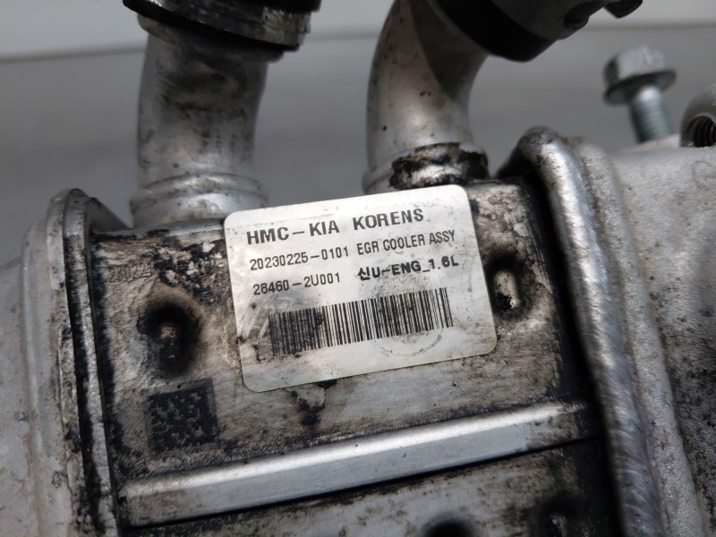 Recambio de enfriador egr para kia ceed sportswagon hybrid referencia OEM IAM 28460-2U001  