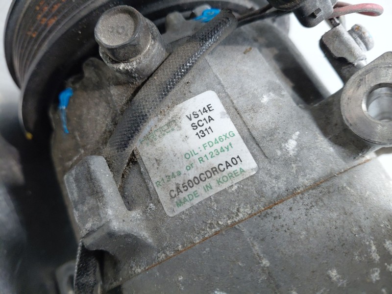 Recambio de compresor aire acondicionado para kia ceed sportswagon hybrid referencia OEM IAM   