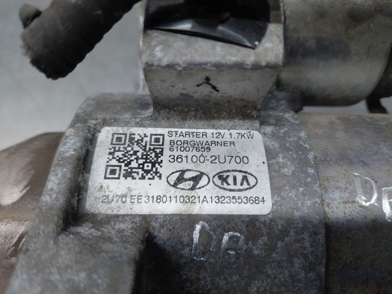 Recambio de motor arranque para kia ceed sportswagon hybrid referencia OEM IAM 361002U700  