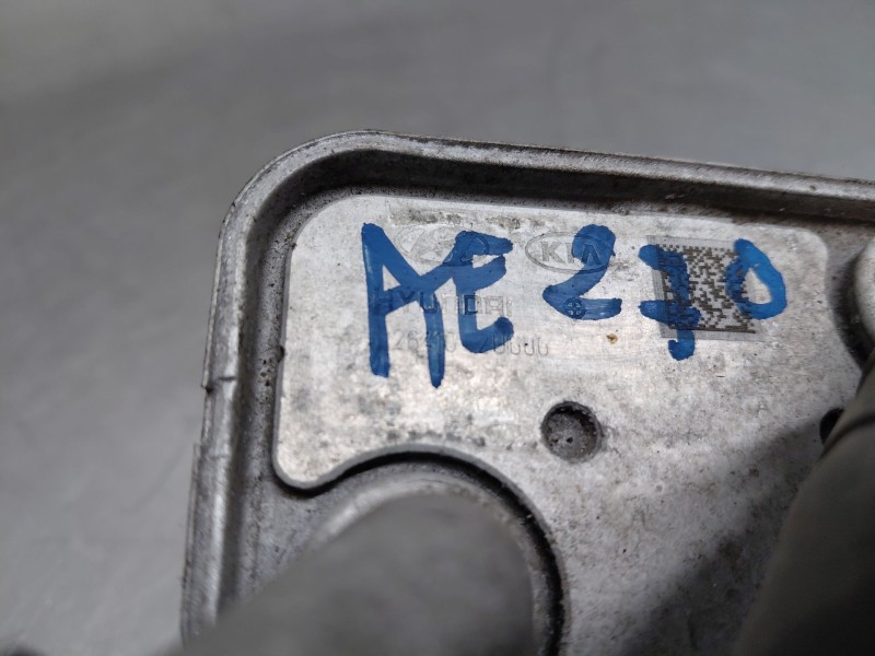 Recambio de enfriador aceite motor para kia ceed sportswagon hybrid referencia OEM IAM 264102U000  