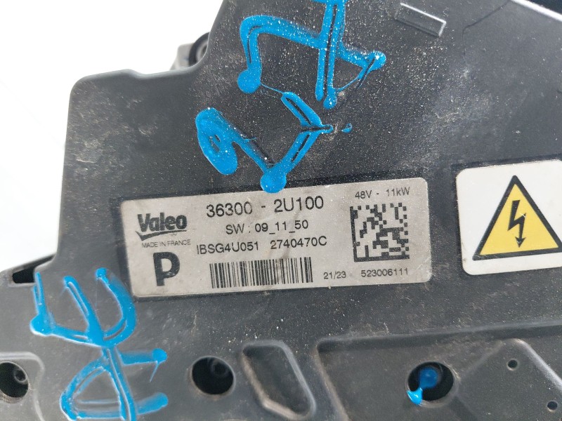 Recambio de alternador para kia ceed sportswagon hybrid referencia OEM IAM   