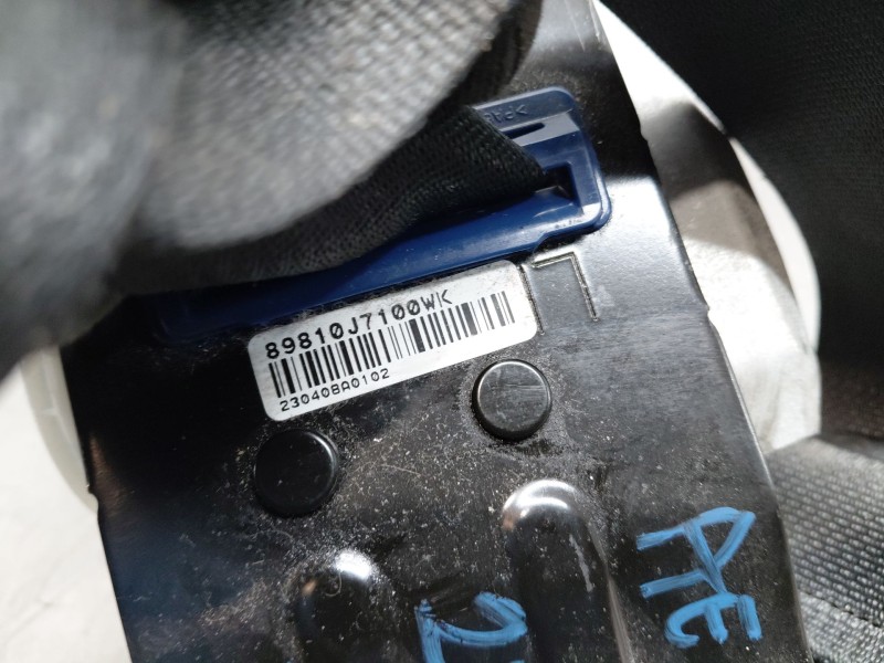 Recambio de cinturon seguridad trasero izquierdo para kia ceed sportswagon hybrid referencia OEM IAM   