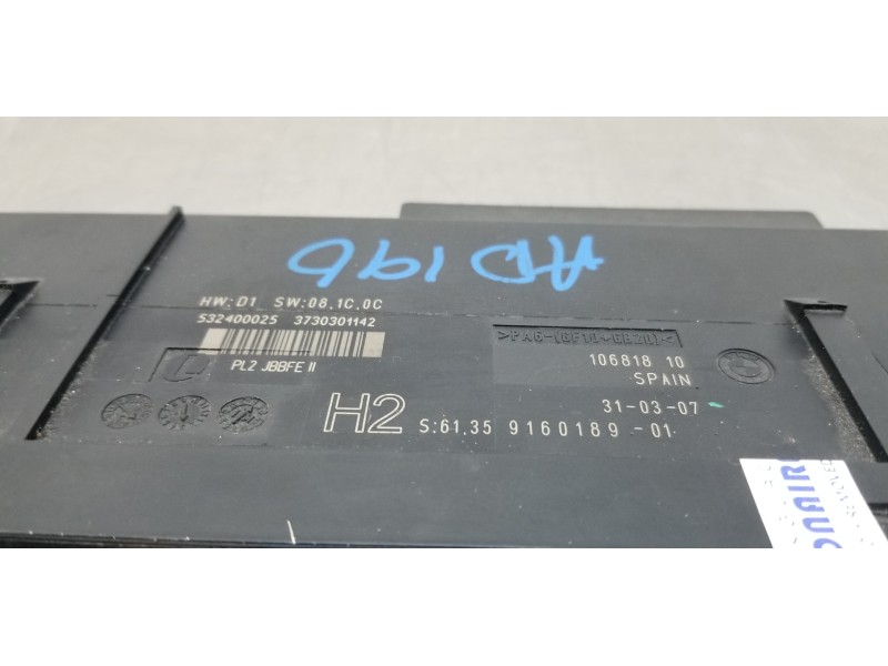 Recambio de modulo electronico para bmw serie 1 berlina (e81/e87) 118d referencia OEM IAM 61359160189   Recambio de modulo electronico para bmw serie 1 berlina (e81/e87) 118d referencia OEM IAM 61359160189