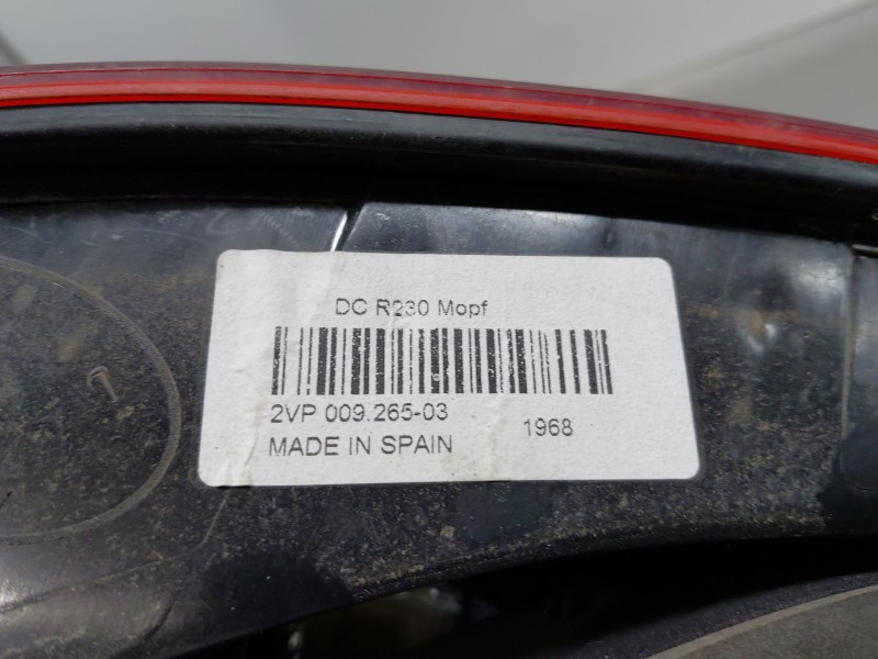 Recambio de piloto trasero izquierdo para mercedes-benz clase sl (w230) roadster sl 500 referencia OEM IAM   