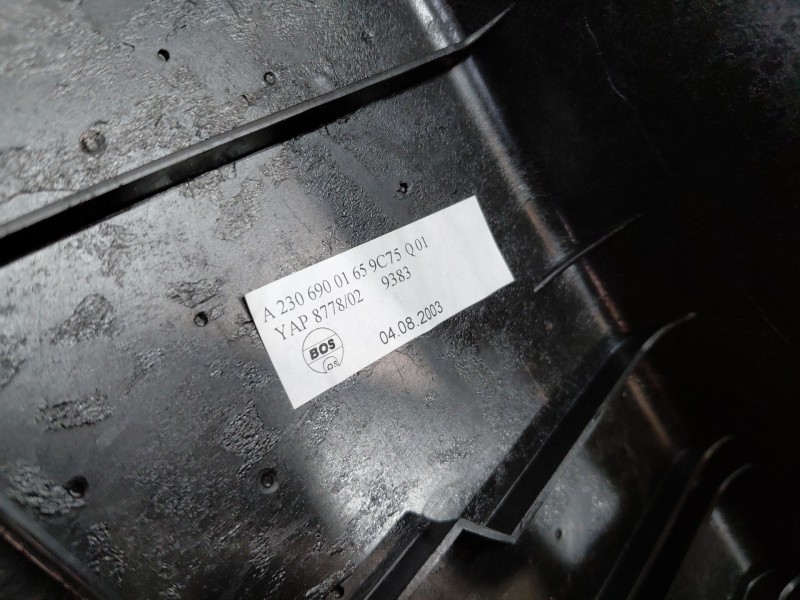 Recambio de bandeja trasera para mercedes-benz clase sl (w230) roadster sl 500 referencia OEM IAM   