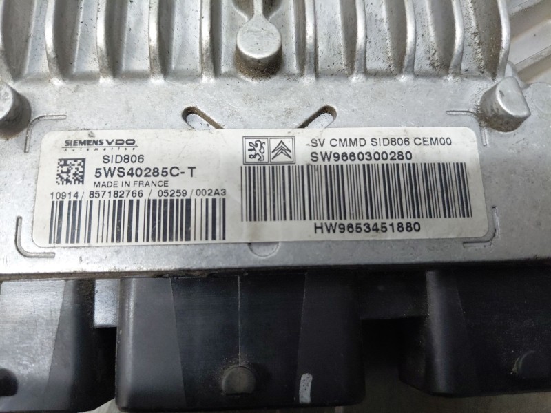 Recambio de centralita motor uce para citroën c2 (jm_) 1.4 hdi referencia OEM IAM   