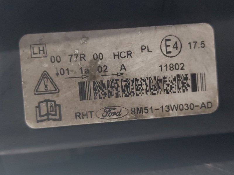 Recambio de faro izquierdo para ford focus ii (da_, hcp, dp) 1.6 tdci referencia OEM IAM   