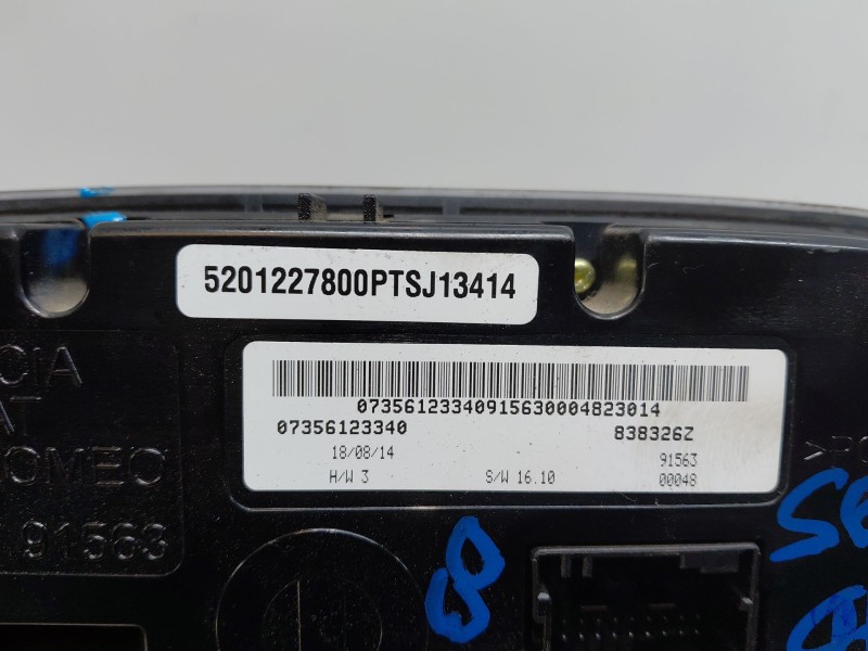 Recambio de mando climatizador para jeep renegade suv referencia OEM IAM   