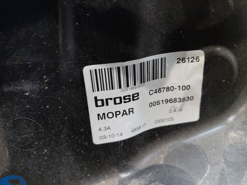 Recambio de elevalunas delantero derecho para jeep renegade suv referencia OEM IAM   