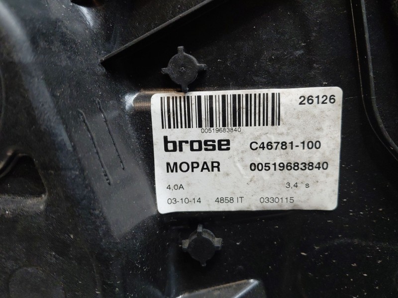 Recambio de elevalunas delantero izquierdo para jeep renegade suv referencia OEM IAM   