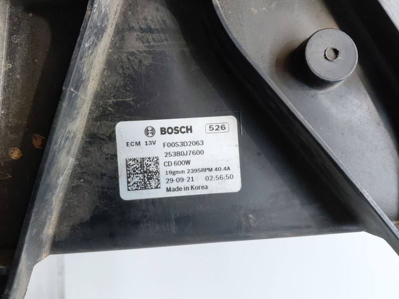 Recambio de electroventilador para kia ceed sportswagon hybrid referencia OEM IAM 25380J7600  