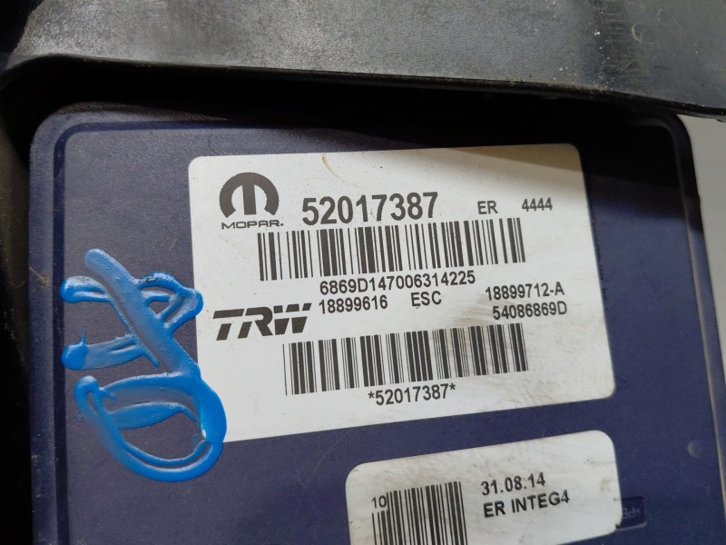 Recambio de abs para jeep renegade suv referencia OEM IAM   