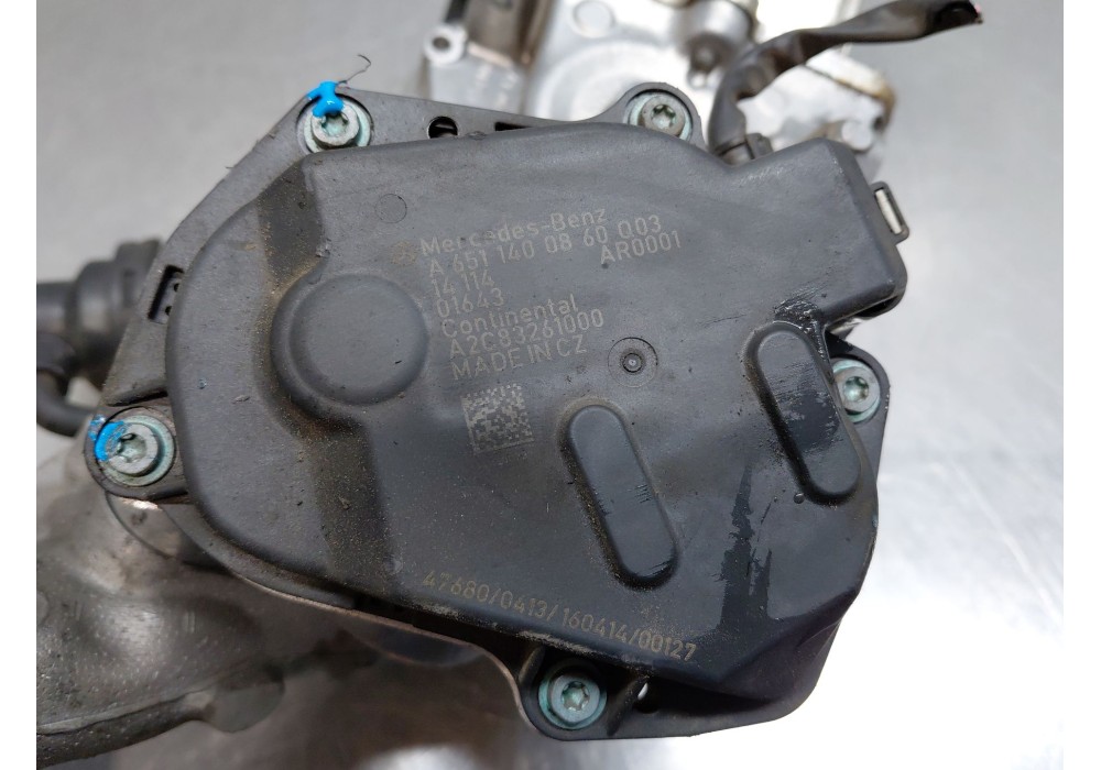 Recambio de valvula egr para mercedes-benz clase e (w212) lim. 220 cdi blueefficiency (212.002) referencia OEM IAM   