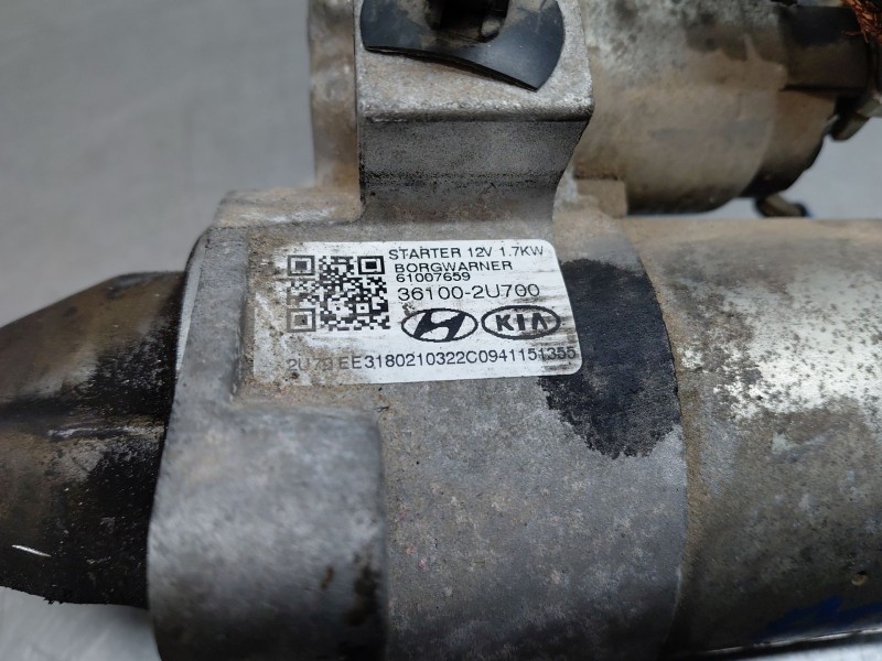 Recambio de motor arranque para kia ceed sportswagon hybrid referencia OEM IAM 361002U700  
