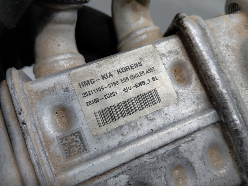 Recambio de enfriador egr para kia ceed sportswagon hybrid referencia OEM IAM 284162U001 284602U001 