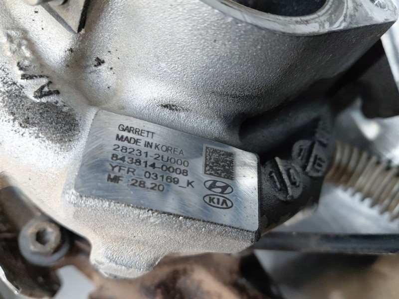 Recambio de turbocompresor para kia ceed sportswagon hybrid referencia OEM IAM 282312U000  
