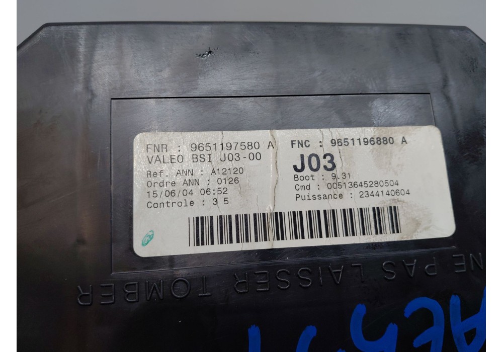 Recambio de caja reles / fusibles para citroën c5 i (dc_) 2.0 hdi (dcrhzb, dcrhze) referencia OEM IAM   