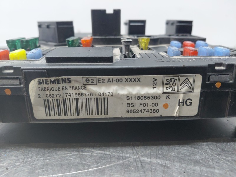 Recambio de caja reles / fusibles para citroën c2 (jm_) 1.4 hdi referencia OEM IAM   