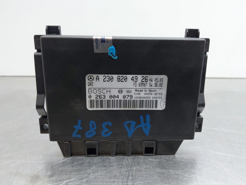 Recambio de modulo electronico para mercedes-benz clase sl (w230) roadster sl 500 referencia OEM IAM A2308204926  
