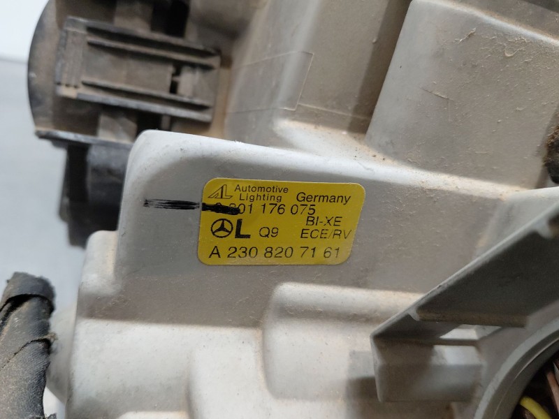 Recambio de faro izquierdo para mercedes-benz clase sl (w230) roadster sl 500 referencia OEM IAM   