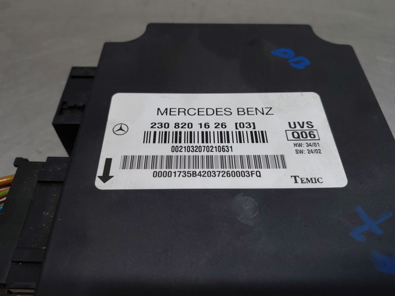 Recambio de modulo electronico para mercedes-benz clase sl (w230) roadster sl 500 referencia OEM IAM 2308201626  