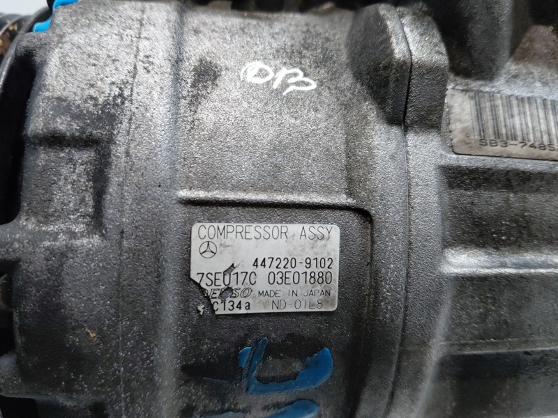 Recambio de compresor aire acondicionado para mercedes-benz clase sl (w230) roadster sl 500 referencia OEM IAM   