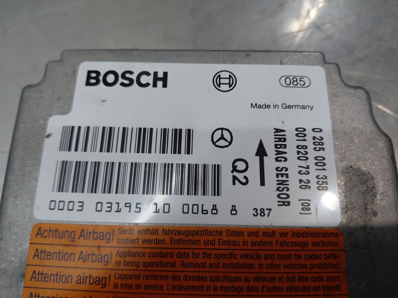 Recambio de kit airbag para mercedes-benz clase sl (w230) roadster sl 500 referencia OEM IAM   