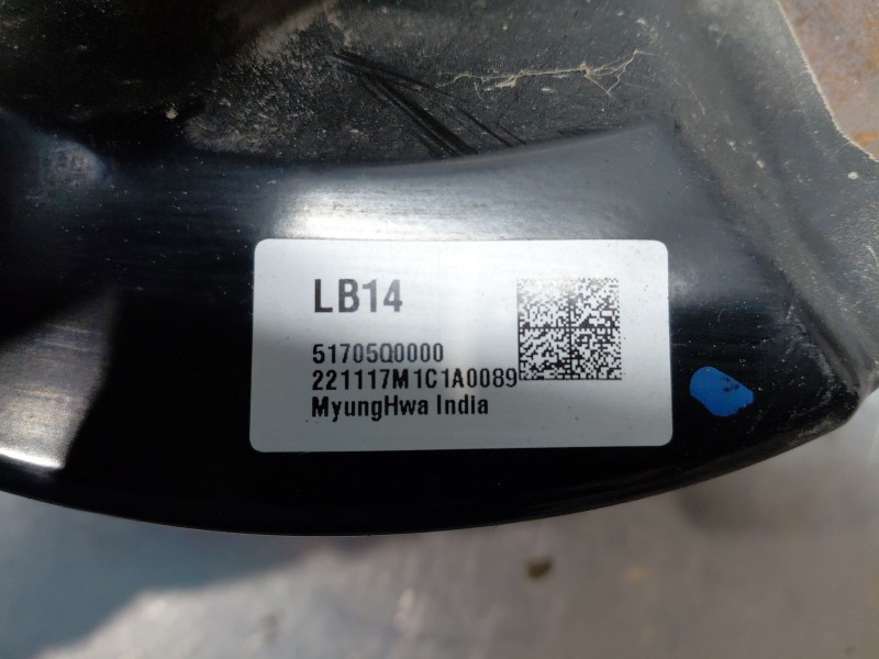 Recambio de mangueta delantera izquierda para hyundai i20 iii active referencia OEM IAM   