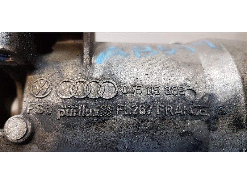 Recambio de soporte filtro aceite para audi a3 (8p) 2.0 tdi attraction referencia OEM IAM 045115389  