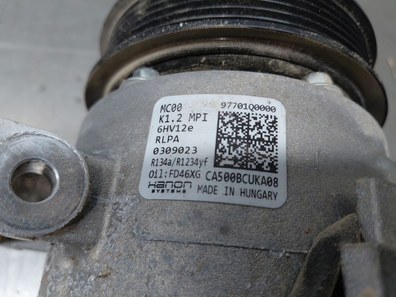 Recambio de compresor aire acondicionado para hyundai i20 iii active referencia OEM IAM   