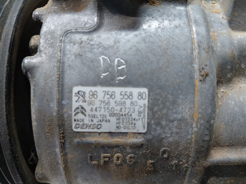 Recambio de compresor aire acondicionado para citroën c4 cactus shine referencia OEM IAM   