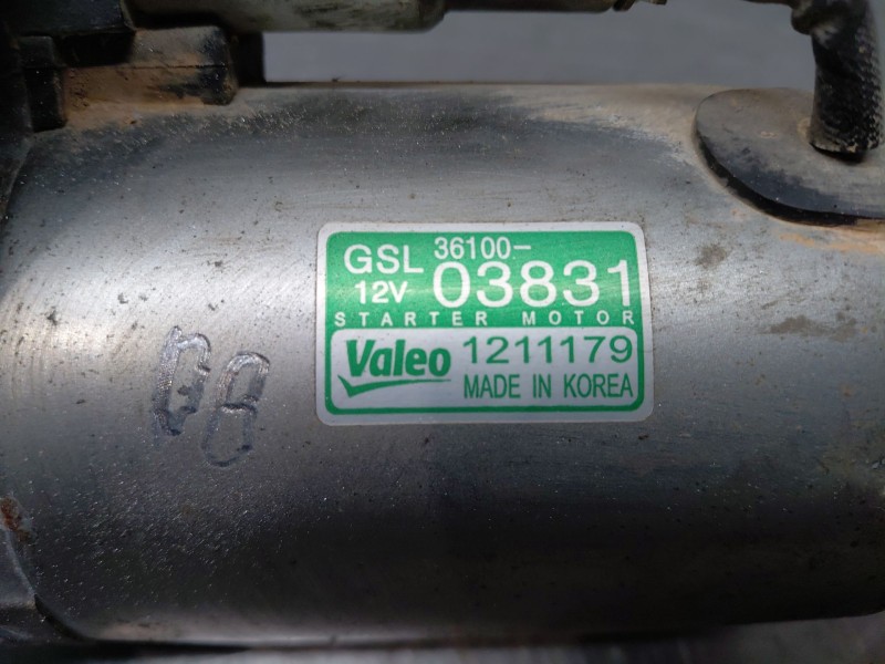 Recambio de motor arranque para kia ceed drive referencia OEM IAM   