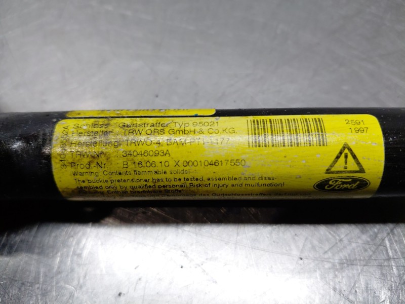 Recambio de pretensor airbag derecho para ford kuga (cbv) trend referencia OEM IAM   