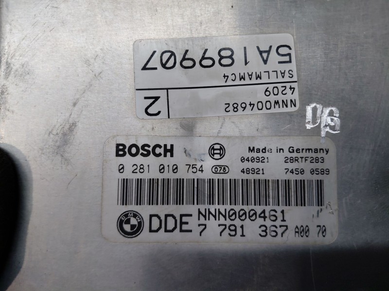 Recambio de centralita motor uce para land rover range rover (lm) td6 hse referencia OEM IAM   