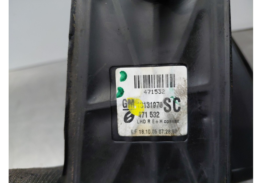 Recambio de retrovisor derecho para opel zafira / zafira family b (a05) 1.9 cdti (m75) referencia OEM IAM   