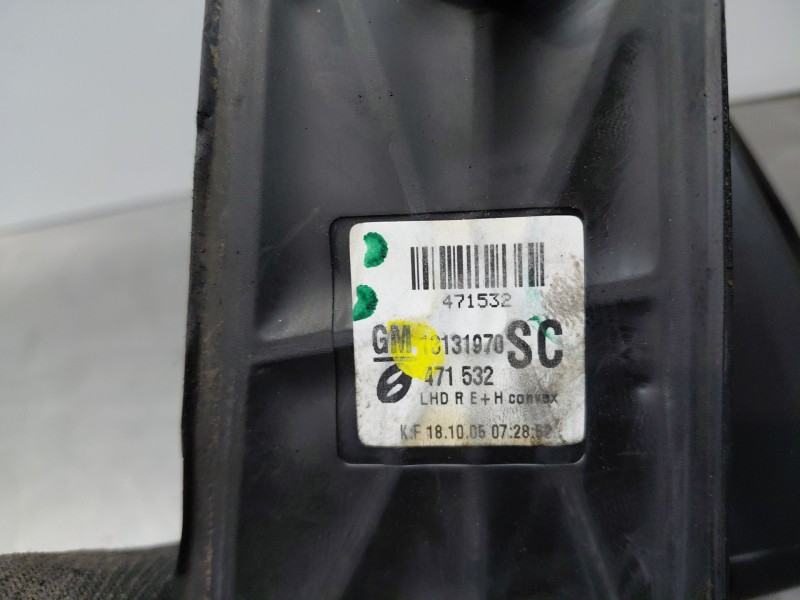 Recambio de retrovisor derecho para opel zafira / zafira family b (a05) 1.9 cdti (m75) referencia OEM IAM   